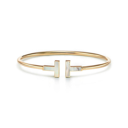 [Ornora Jewelry]T BRACELET 1.8MM MOP PINK GOLD