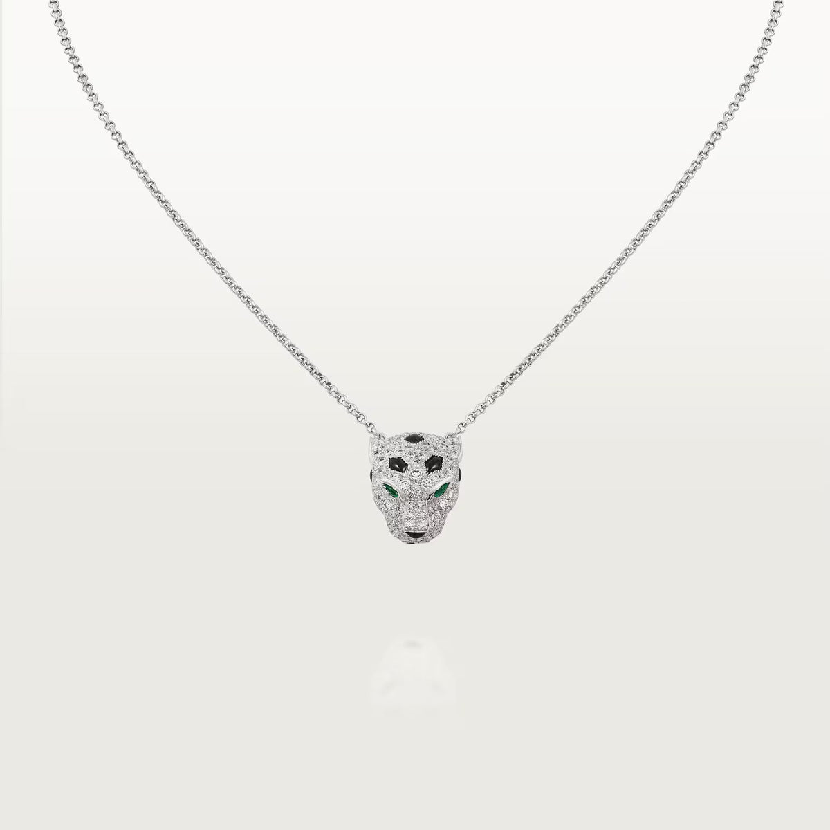 [OrnoraJewelry]PANTHERE FULL DIAMOND NECKLACE