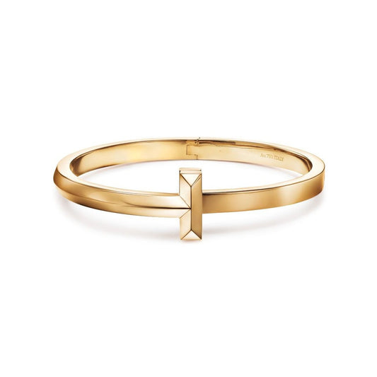 [Ornora Jewelry]T1 WIDE HINGED BANGLE BRACELET