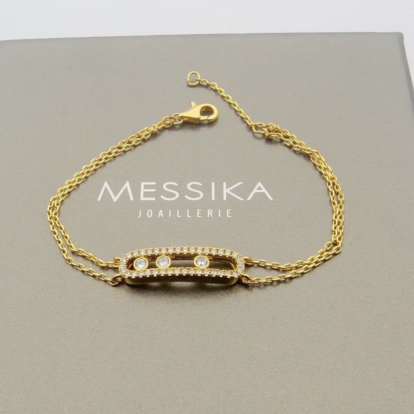 [OrnoraJewelry] Move Classique pavé bracelet