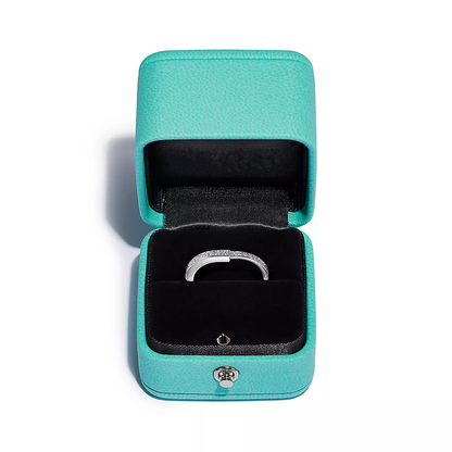 [Ornora Jewelry]LOCK RING SILVER DIAMOND PAVED