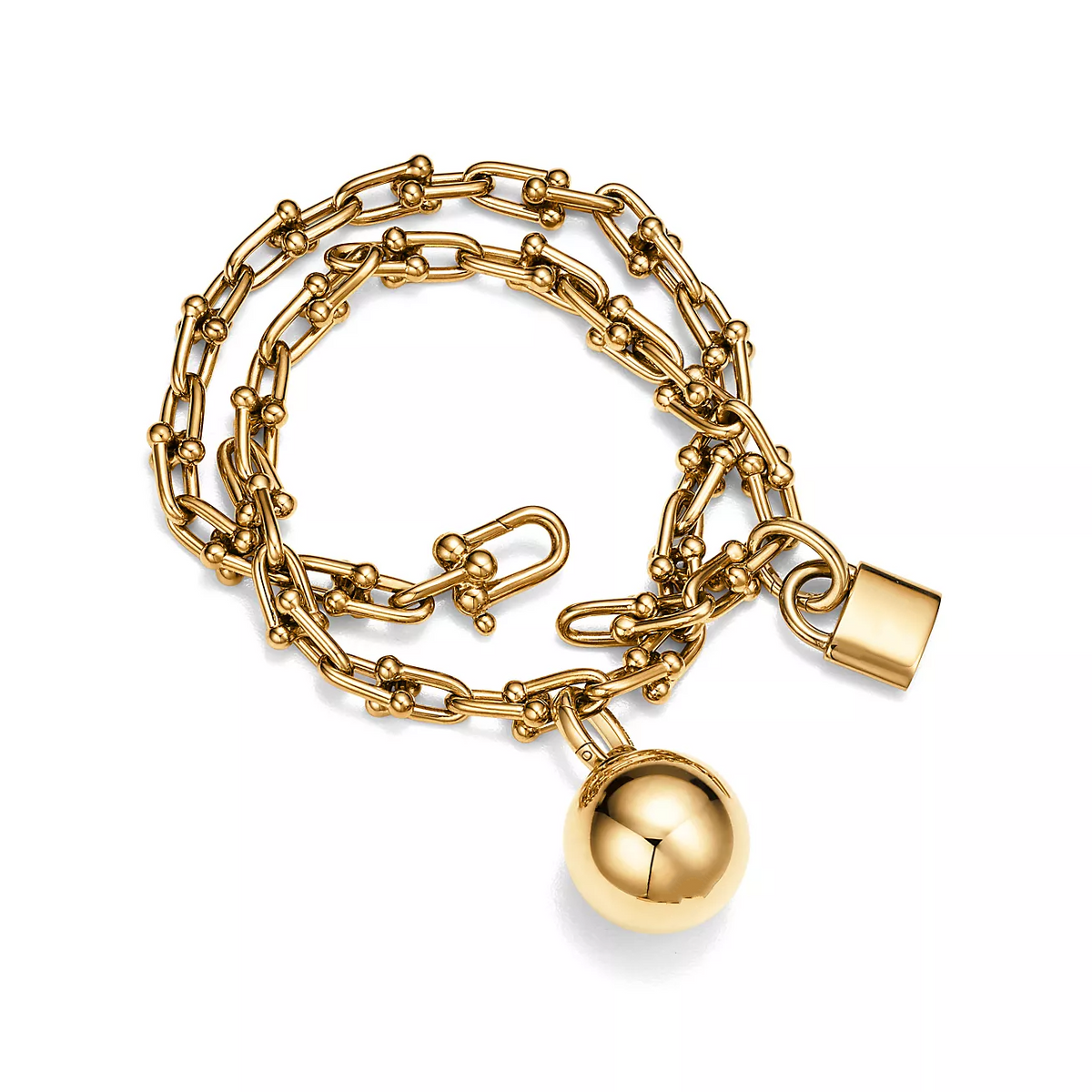 [Ornora Jewelry]HARDWEAR SMALL WRAP GOLD BRACELET