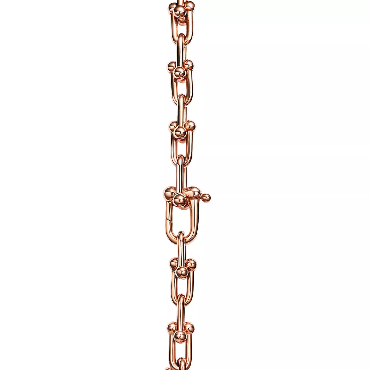 [Ornora Jewelry]HARDWEAR SMALL LINK 26 MOTIF PINK GOLD BRACELET