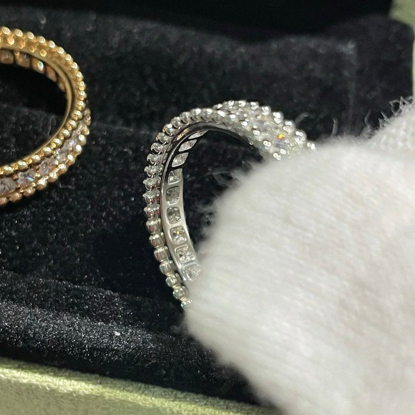 [Ornora Jewelry]PERLEE DIAMOND SILVER RING