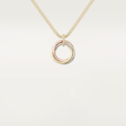 [OrnoraJewelry]TRINITY MEDIUM  DIAMONDS NECKLACE