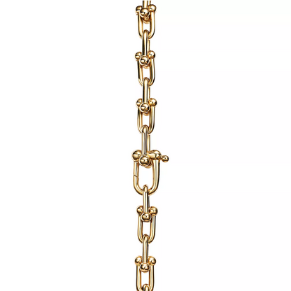 [Ornora Jewelry]HARDWEAR SMALL LINK 26 MOTIF GOLD BRACELET