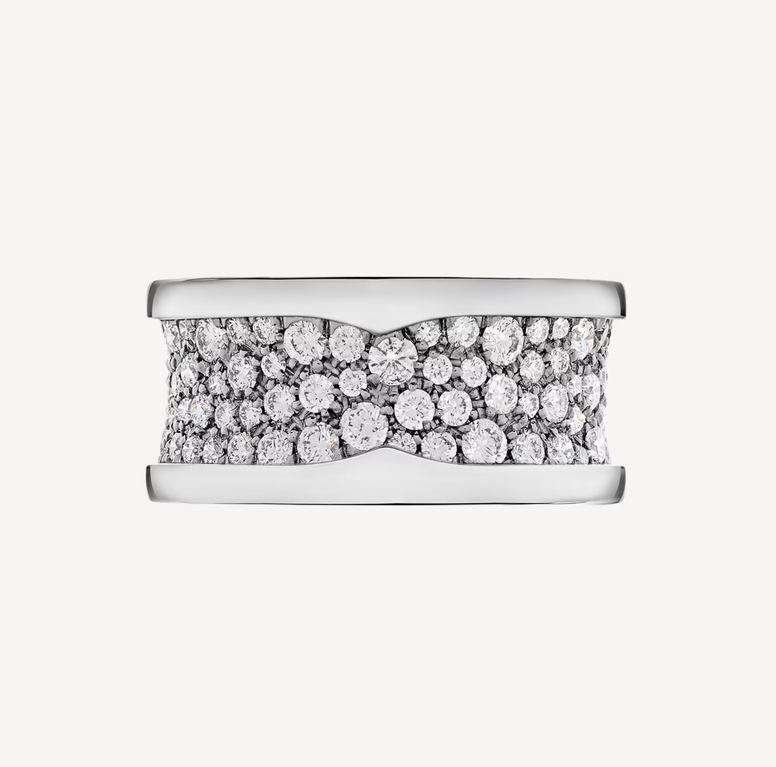 [OrnoraJewelry]ZERO 1 WITH PAVED DIAMONDS ON THE SPIRAL RING