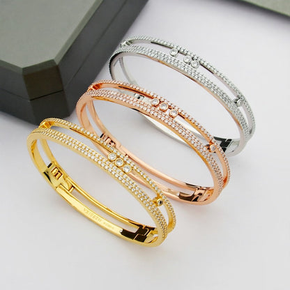 [OrnoraJewelry]Move Romane pavé bangle