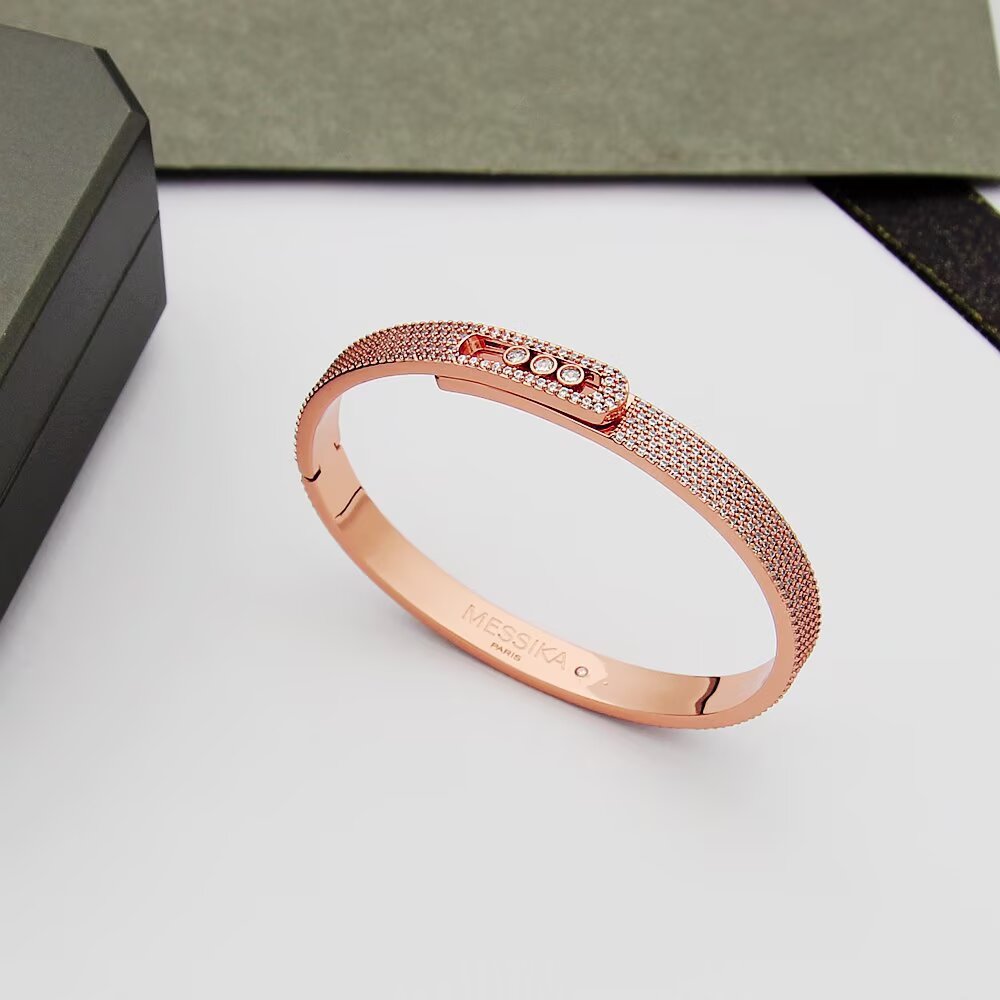 [OrnoraJewelry]Move Noa Full Pavé Diamond Bangle Bracelet