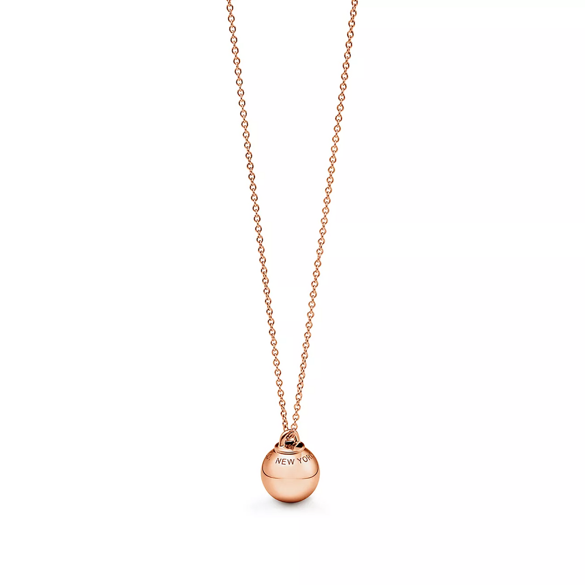 [Ornora Jewelry]BALL PENDANT 12.75MM NECKLACE