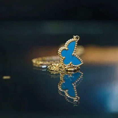[OrnoraJewelry]BUTTERFLY TURQUOISE BUTTERFLY BRACELET
