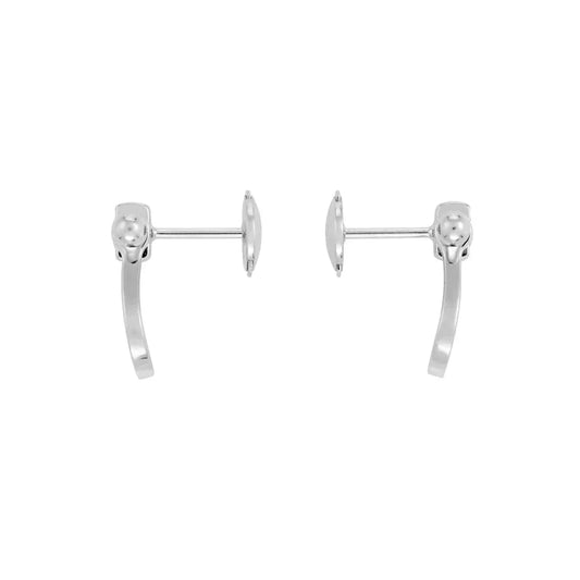 [OrnoraJewelry]FORCE 10 FULL DIAMOND STUD EARRINGS MINI MODEL