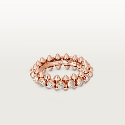 [OrnoraJewelry]CLASH 6.8MM DIAMOND MEDIUM RING