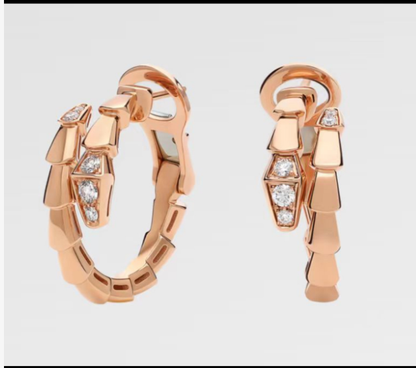 [OrnoraJewelry]SERPENTI EARRINGS DIAMOND