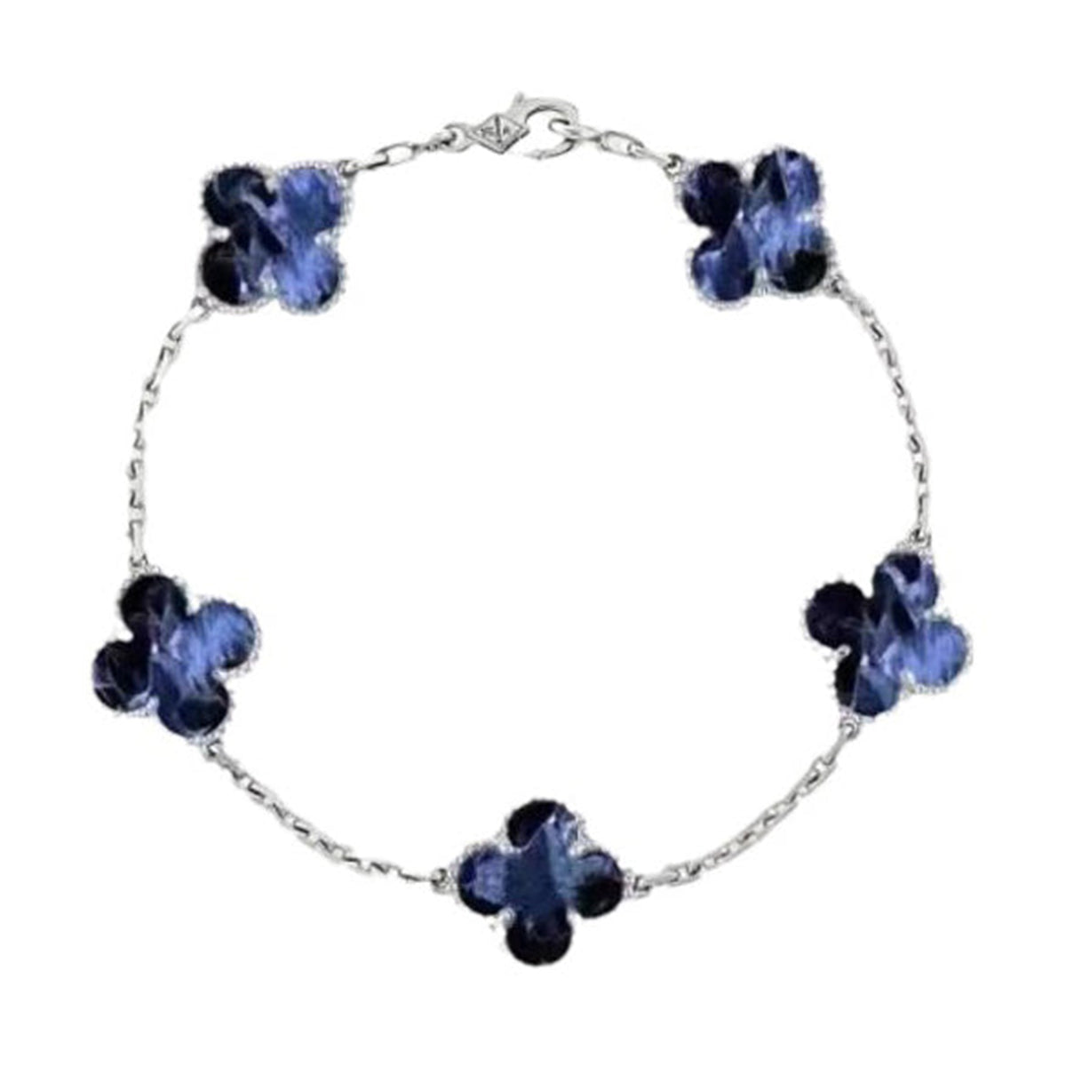 [OrnoraJewelry]CLOVER 5 MOTIF PIETERSITE BRACELET COLLECTION