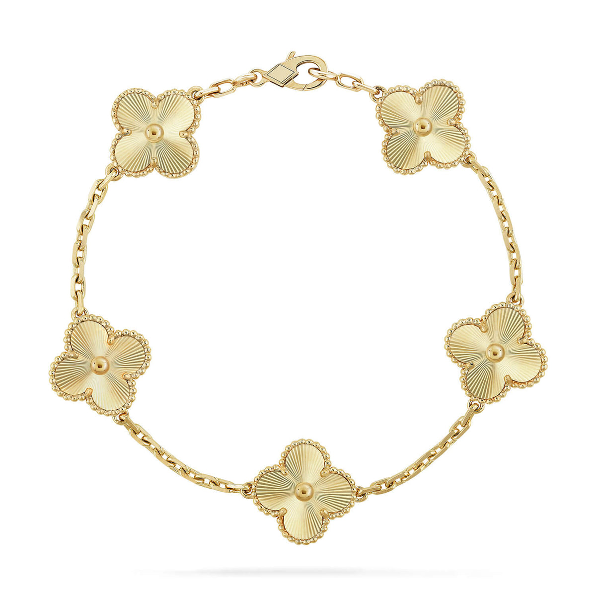 [OrnoraJewelry] CLOVER 5 MOTIF LASER BRACELET COLLECTION