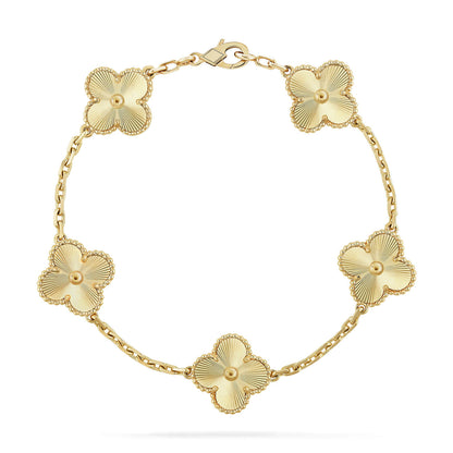 [OrnoraJewelry] CLOVER 5 MOTIF LASER BRACELET COLLECTION