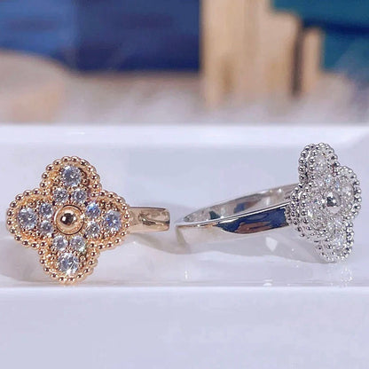 [OrnoraJewelry]CLOVER DIAMOND RING