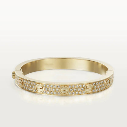 [OrnoraJewelry]LOVE BRACELET 6.1MM DIAMOND-PAVED