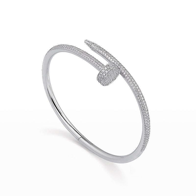 [OrnoraJewelry]JUSTE BRACELET 3.5MM ALL DIAMONDS