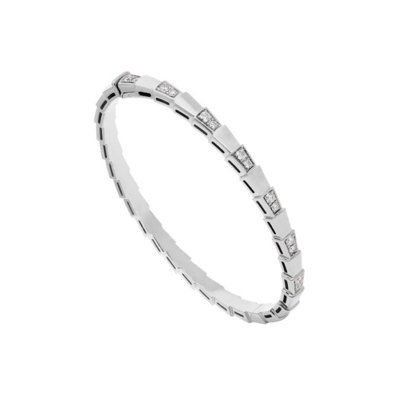 [OrnoraJewelry]SERPENTI BRACELET SILVER DIAMOND