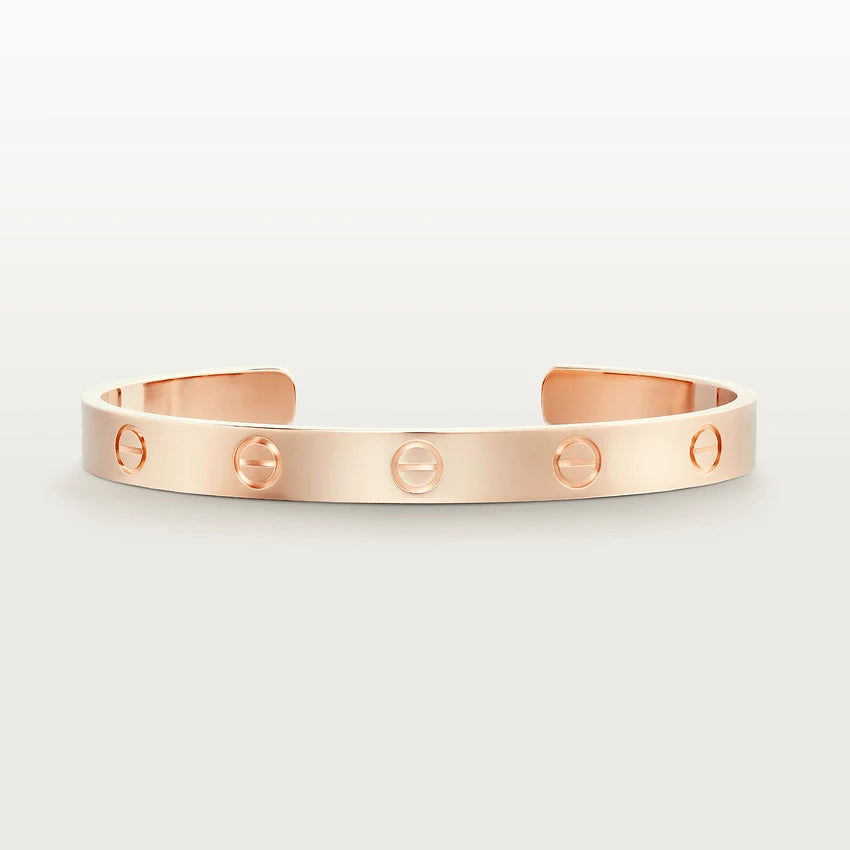 [OrnoraJewelry]LOVE BRACELET 6.1MM OPEN CUFF