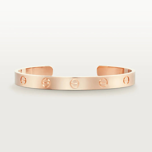 [OrnoraJewelry]LOVE BRACELET 6.1MM OPEN CUFF