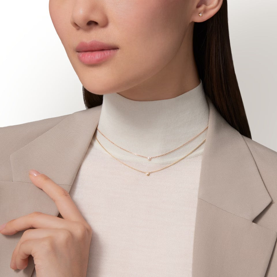 [OrnoraJewelry]DAMOUR DIAMOND NECKLACE