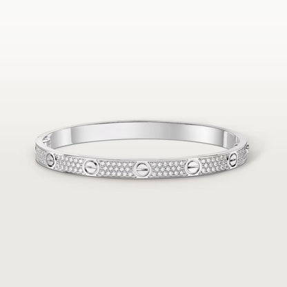 [OrnoraJewelry]LOVE BRACELET 4.8MM DIAMOND-PAVED