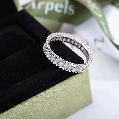 [OrnoraJewelry]PERLEE DIAMOND SILVER RING