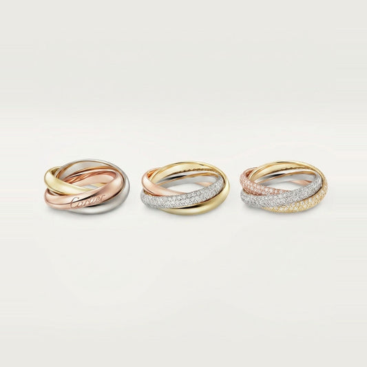 [OrnoraJewelry]TRINITY 3.2MM RING COLLECTION