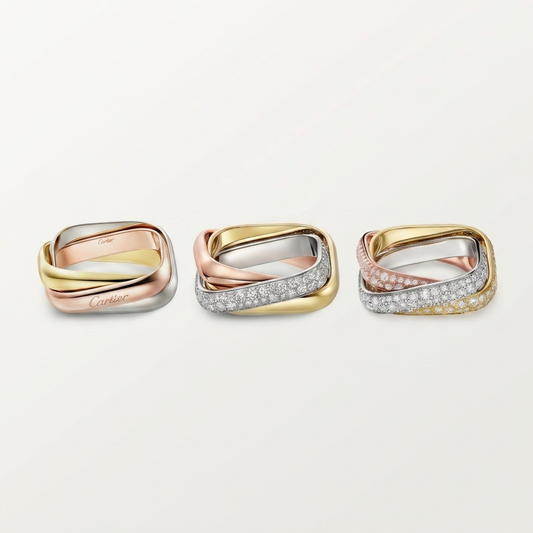 [OrnoraJewelry]TRINITY 3.5MM CUSHION RING COLLECTION