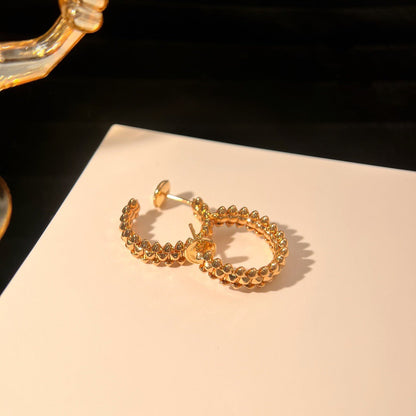 [OrnoraJewelry]CLASH SMALL HOOP EARRINGS