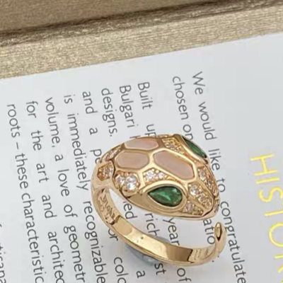 [OrnoraJewelry]BRAND NEW ASSORTED SNAKE HEAD MOTHER OF PEARL RINGS