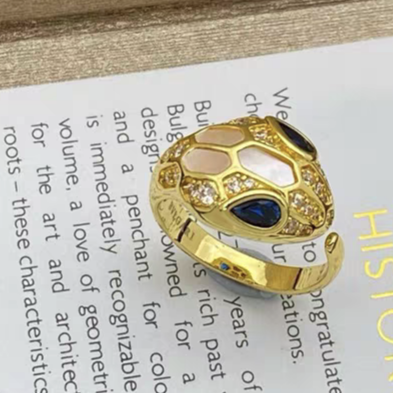 [OrnoraJewelry]BRAND NEW ASSORTED SNAKE HEAD MOTHER OF PEARL RINGS