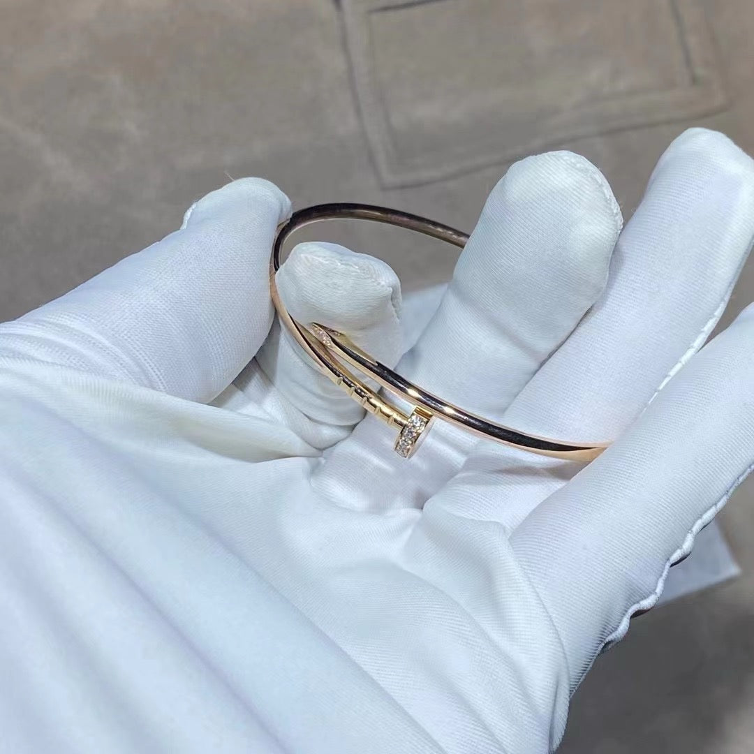 [OrnoraJewelry]JUSTE BRACELET 2.5MM DIAMONDS