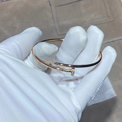 [OrnoraJewelry]JUSTE BRACELET 2.5MM DIAMONDS