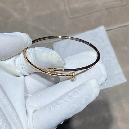[OrnoraJewelry]JUSTE BRACELET 2.5MM DIAMONDS
