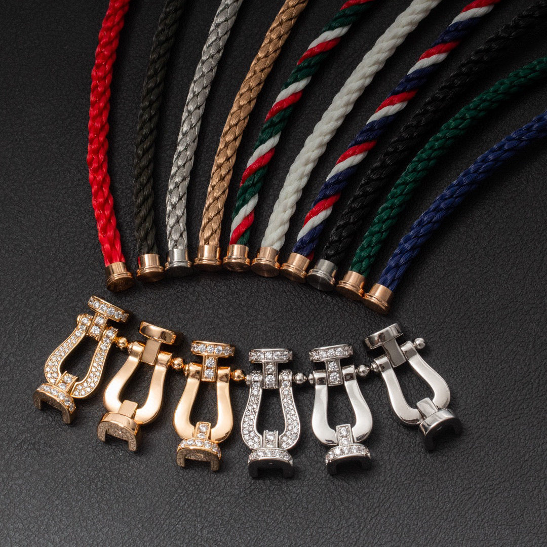 [Ornora Jewelry]FORCE LARGE HORSESHOE NO DIAMOND BRACELET GOLD
