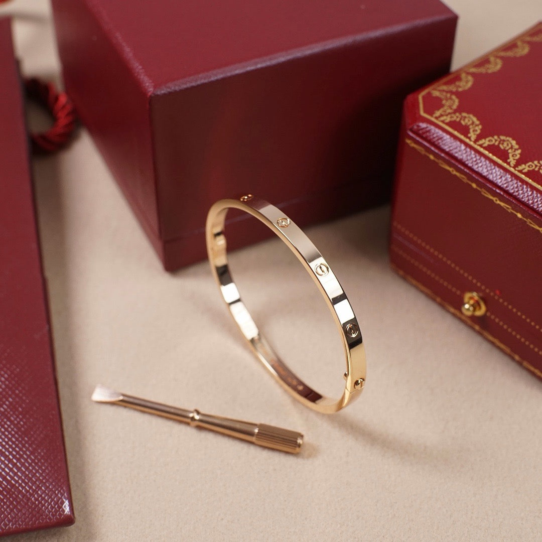 [OrnoraJewelry]LOVE BRACELET 3.65MM NO DIAMONDS