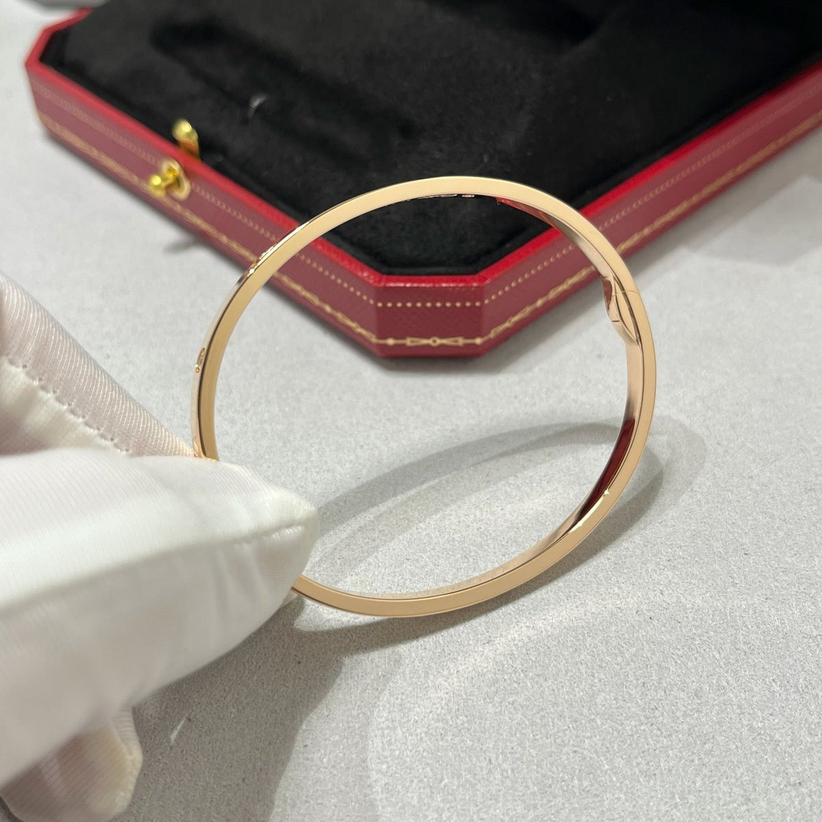[OrnoraJewelry]LOVE BRACELET 3.65MM 6 DIAMONDS