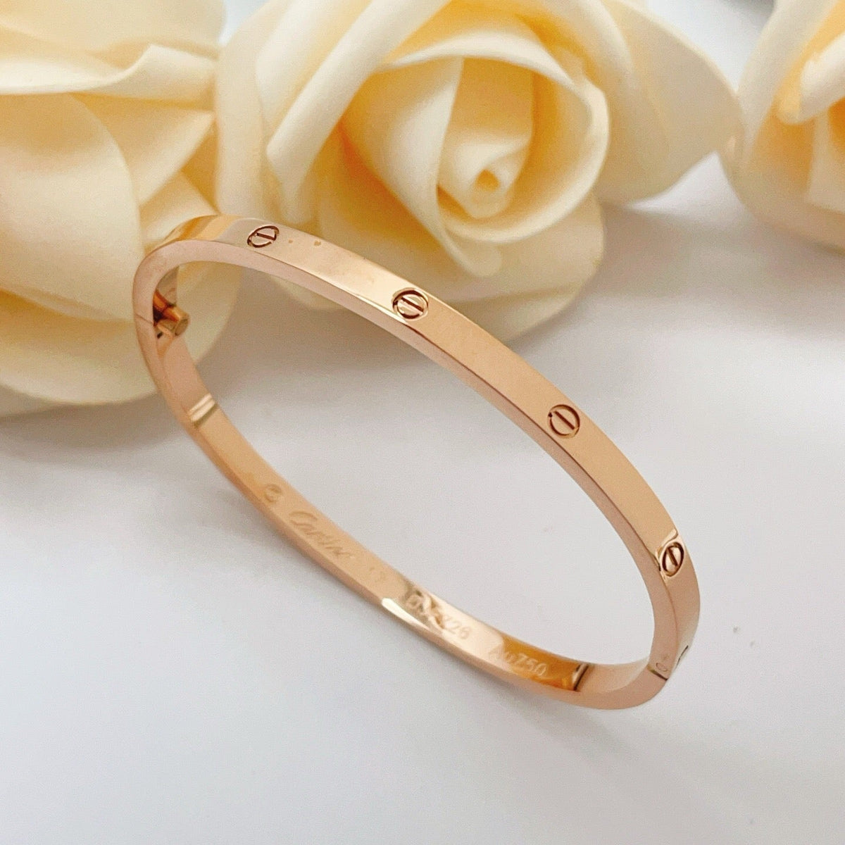[OrnoraJewelry]LOVE BRACELET 3.65MM NO DIAMONDS