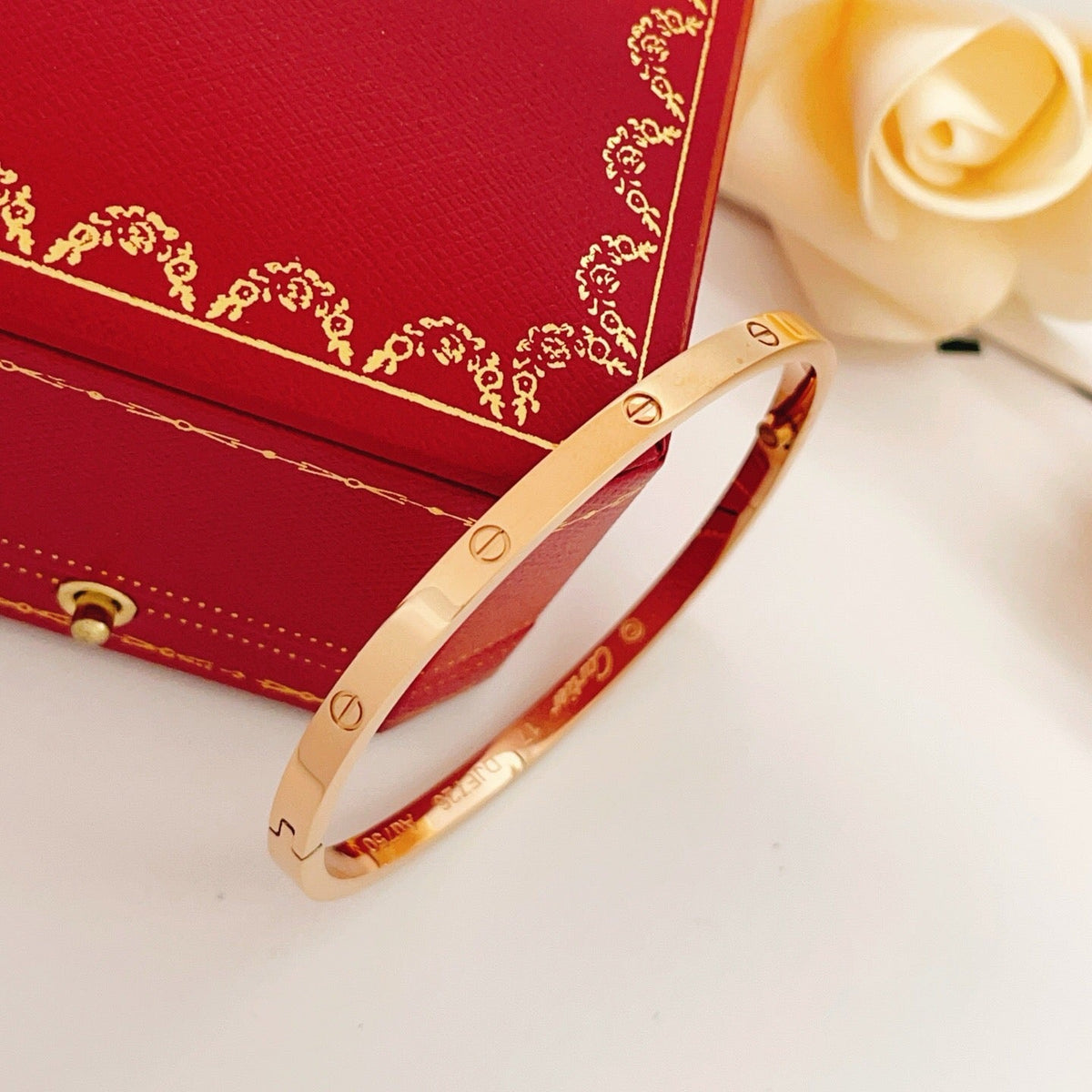 [OrnoraJewelry]LOVE BRACELET 3.65MM NO DIAMONDS