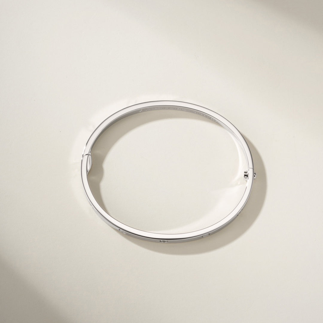 [OrnoraJewelry]LOVE BRACELET 3.65MM 6 DIAMONDS