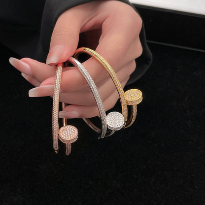 [OrnoraJewelry]JUSTE BRACELET 3.5MM ALL DIAMONDS