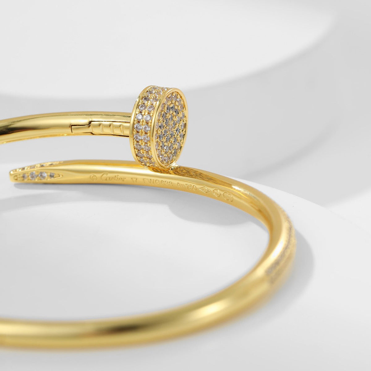 [OrnoraJewelry]JUSTE BRACELET 3.5MM ALL DIAMONDS
