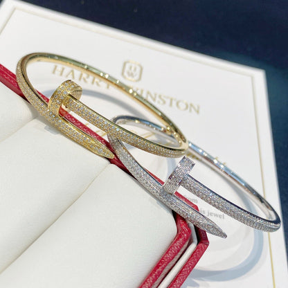 [OrnoraJewelry]JUSTE BRACELET 3.5MM ALL DIAMONDS
