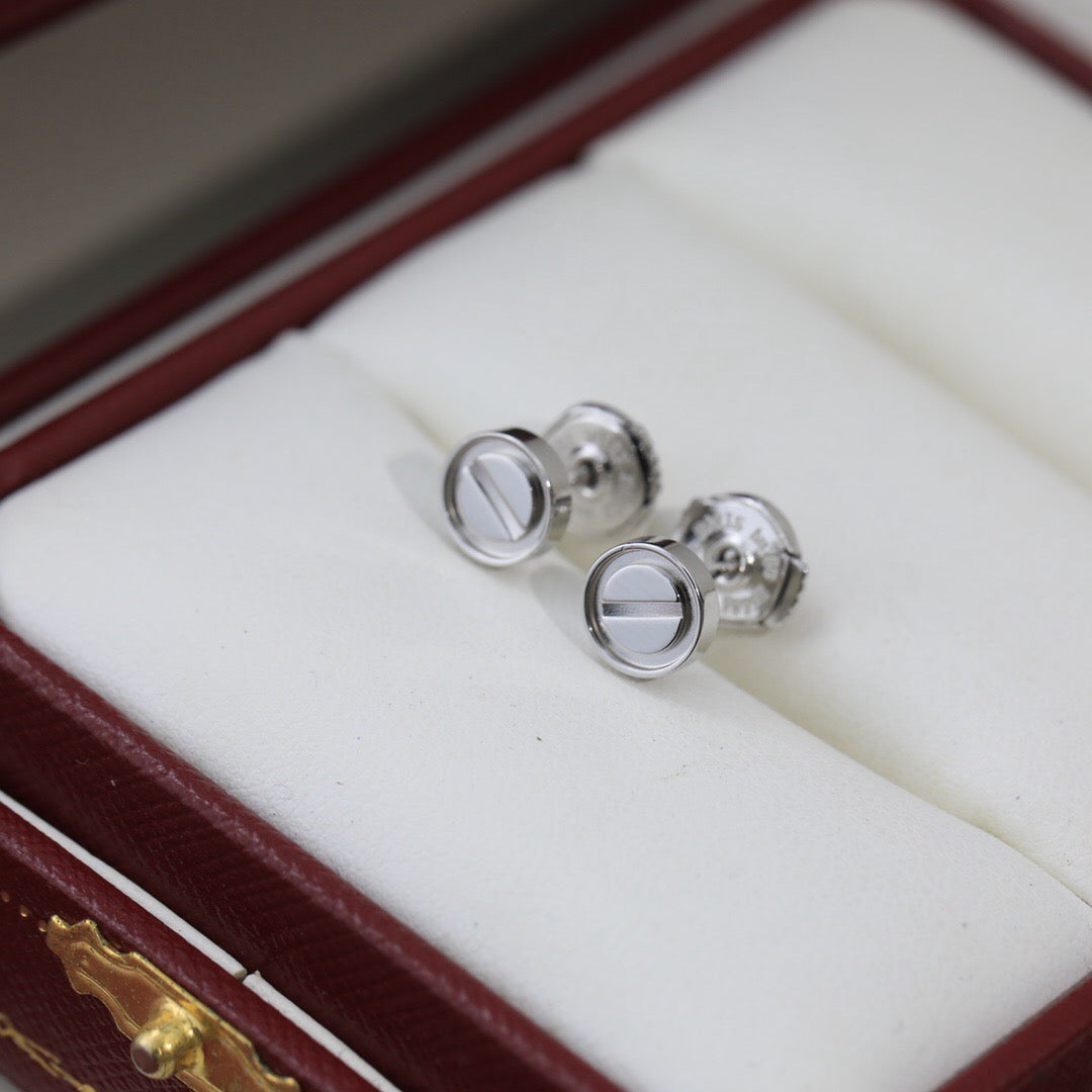 [OrnoraJewelry]LOVE EARRINGS 7.2MM
