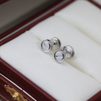 [OrnoraJewelry]LOVE EARRINGS 7.2MM