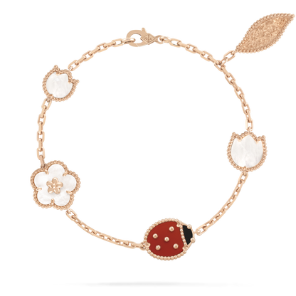 [OrnoraJewelry]LUCKY SPRING 5 MOTIF BRACELET1